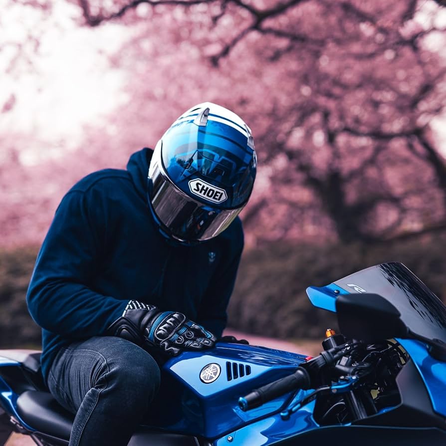 SHOEI X-FIFTEEN A.marquez73 V2 Tc-2 Helmet Blue
