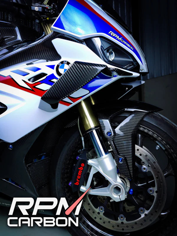 RPM - BMW M1000RR Replica Carbon Fiber Winglets for S1000RR
