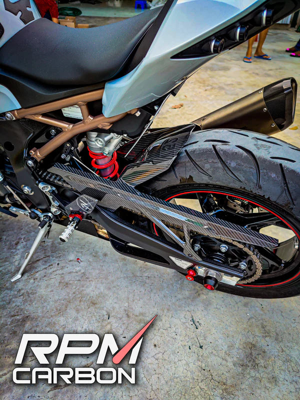 RPM Carbon -BMW S1000RR S1000R Carbon Fiber Rear Fender / Chain Guard