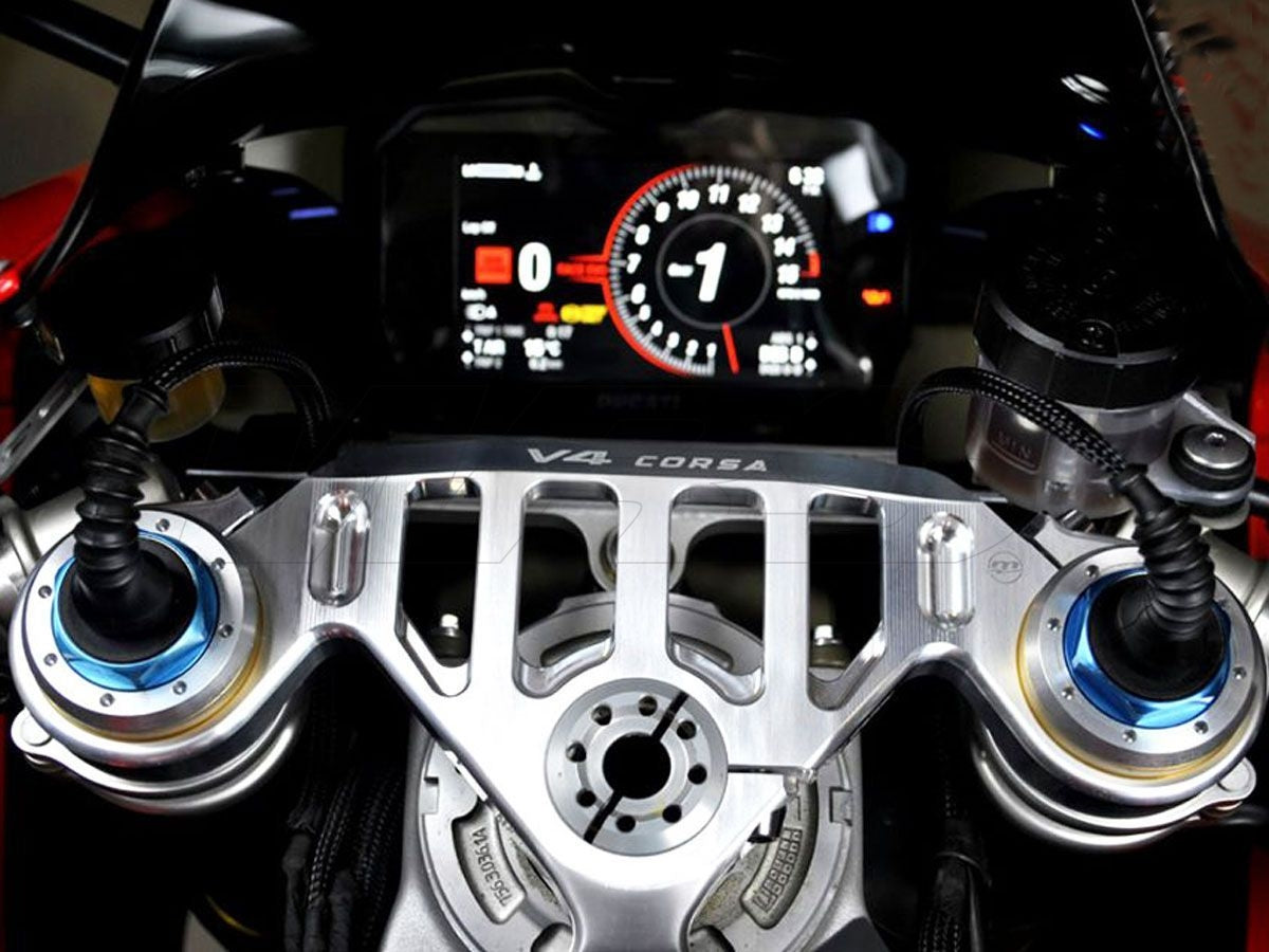 MELOTTI RACING UPPER STEERING PLATE