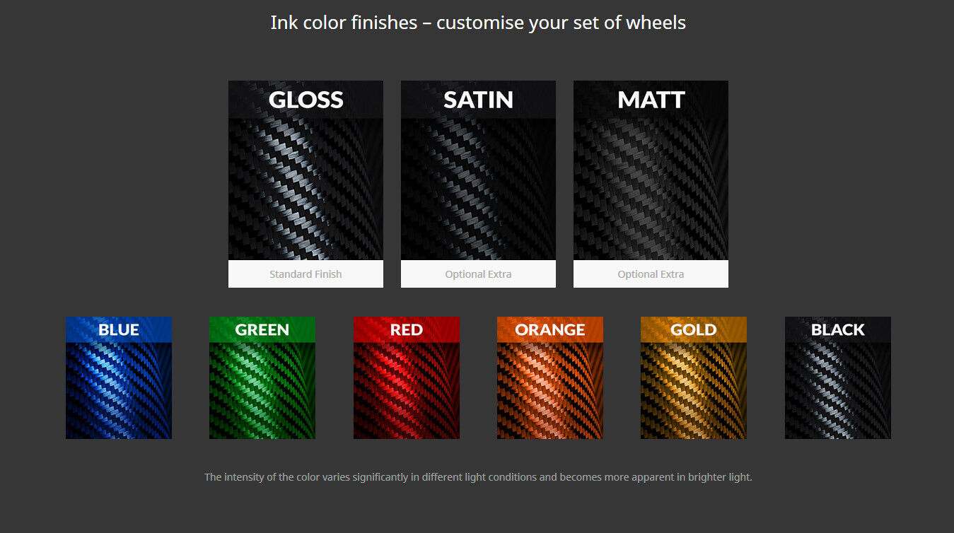 Carbon fiber wheels BST Rapid Tek 10 spoke