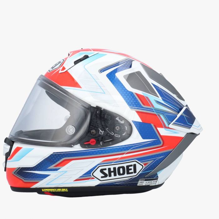 SHOEI X-FIFTEEN Escalate Tc10 Helmet Blue White