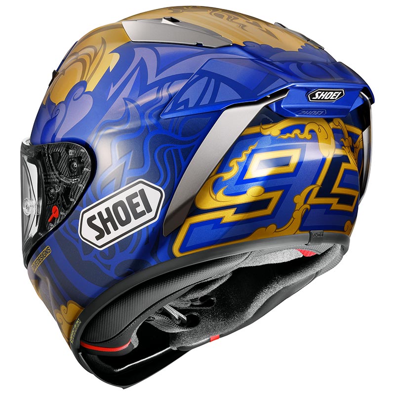 SHOEI X-FIFTEEN Marquez Thai Tc-2 Helmet