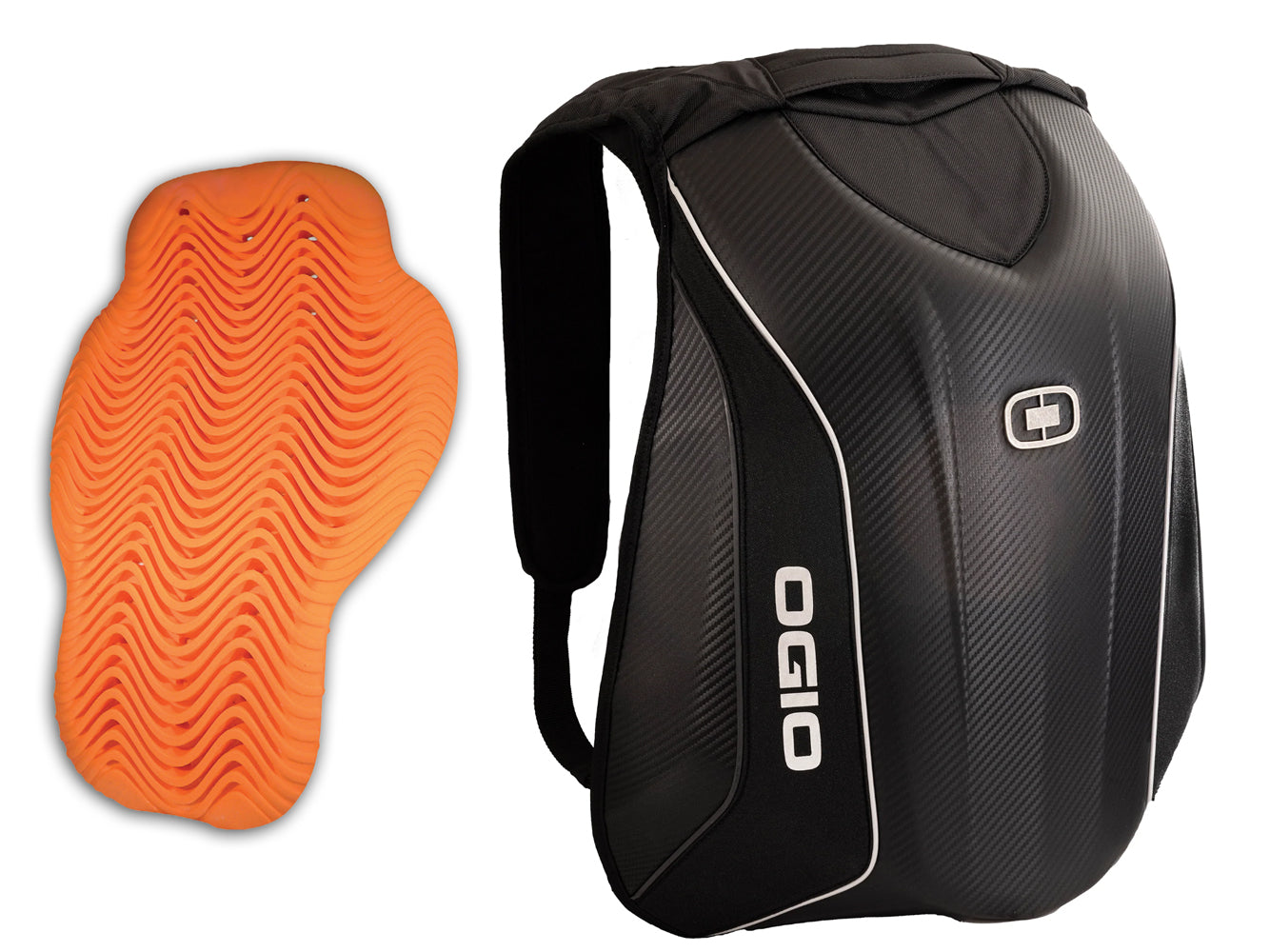 Ogio Mach 5 D3O Backpack, D3O back protector.