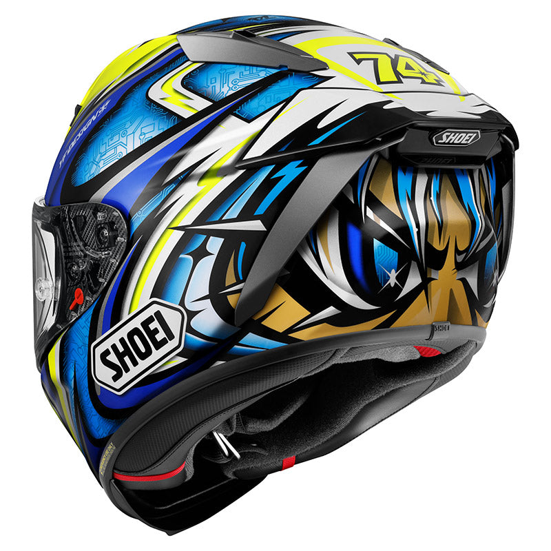 Shoei X15 - Daijiro Tc-3 Helmet Blue Yellow