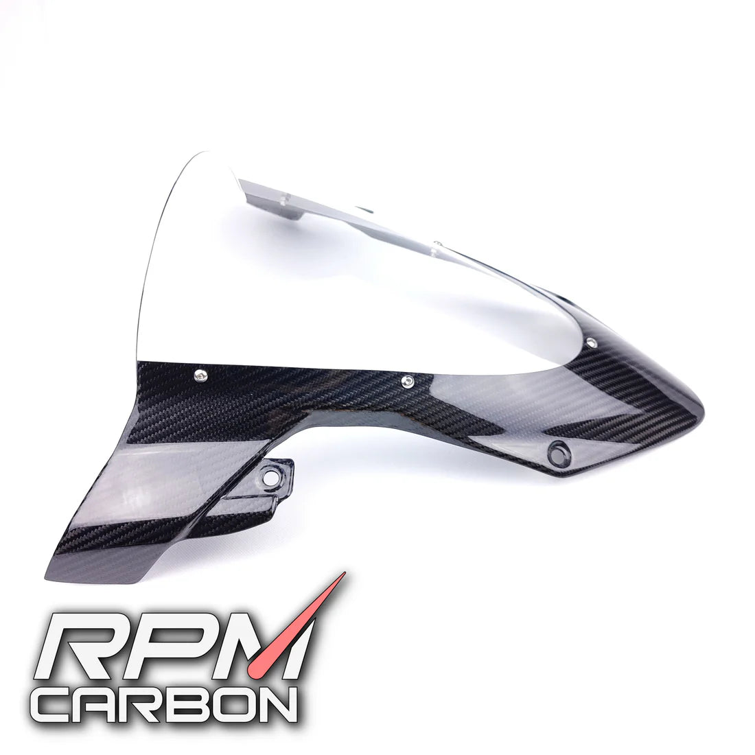 RPM-BMW S1000RR Windshield Carbon - Clear Glass