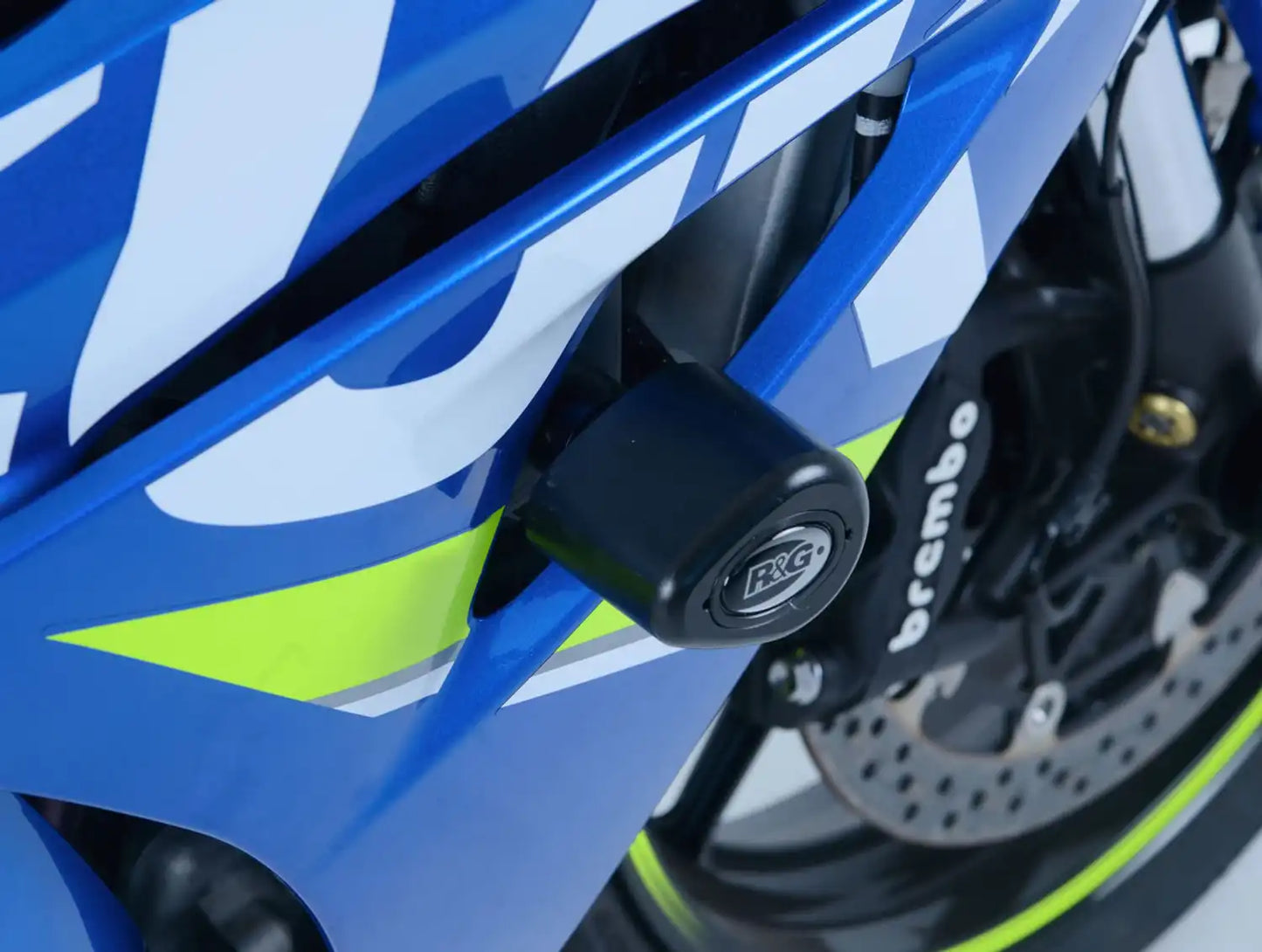 R&G - Crash Protectors - Aero Style for Suzuki GSX-R 1000 '17 / GSX-R1000R '17 [Non-Drill Kit]