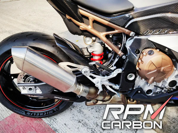 RPM Carbon -BMW S1000RR S1000R Carbon Fiber Rear Fender / Chain Guard