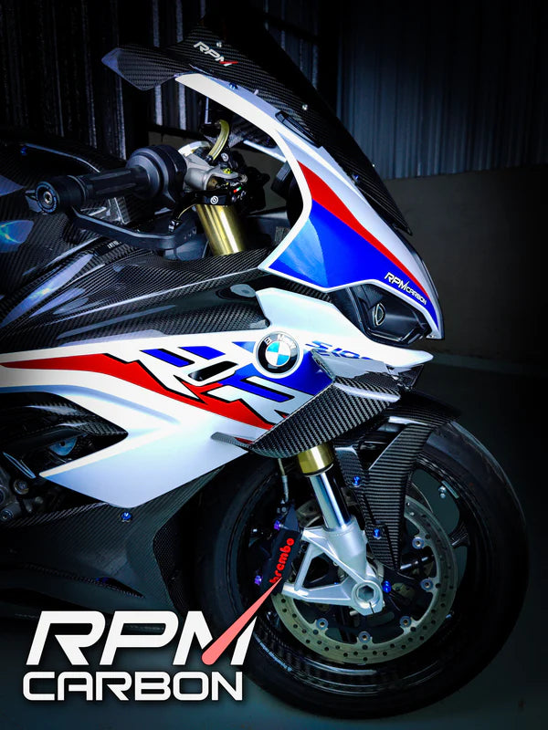RPM - BMW M1000RR Replica Carbon Fiber Winglets for S1000RR