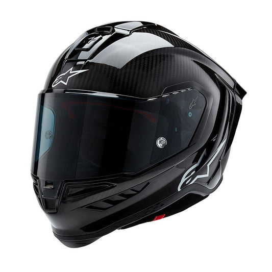 Alpinestars Supertech R10 Solid Helmet Black Gloss