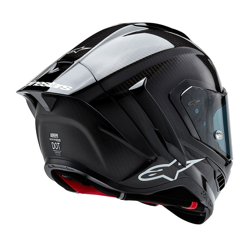 Alpinestars Supertech R10 Solid Helmet Black Gloss