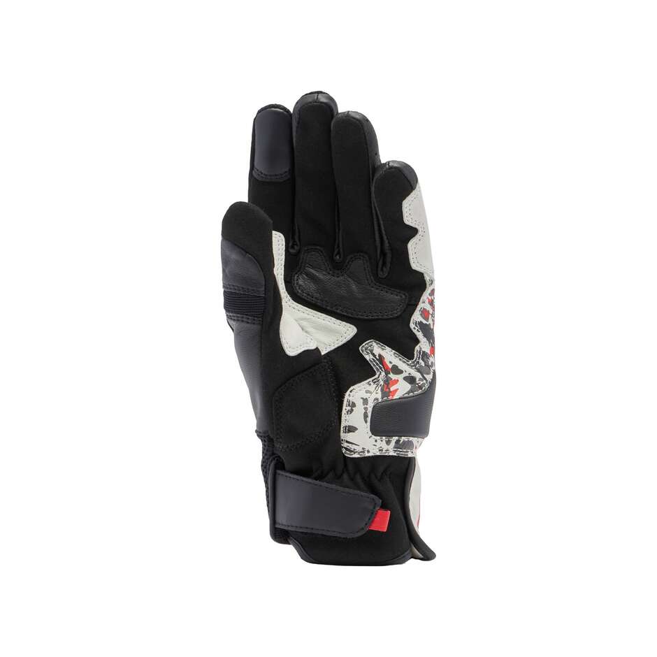 Dainese MIG 3 Motorcycle Gloves Black Red White
