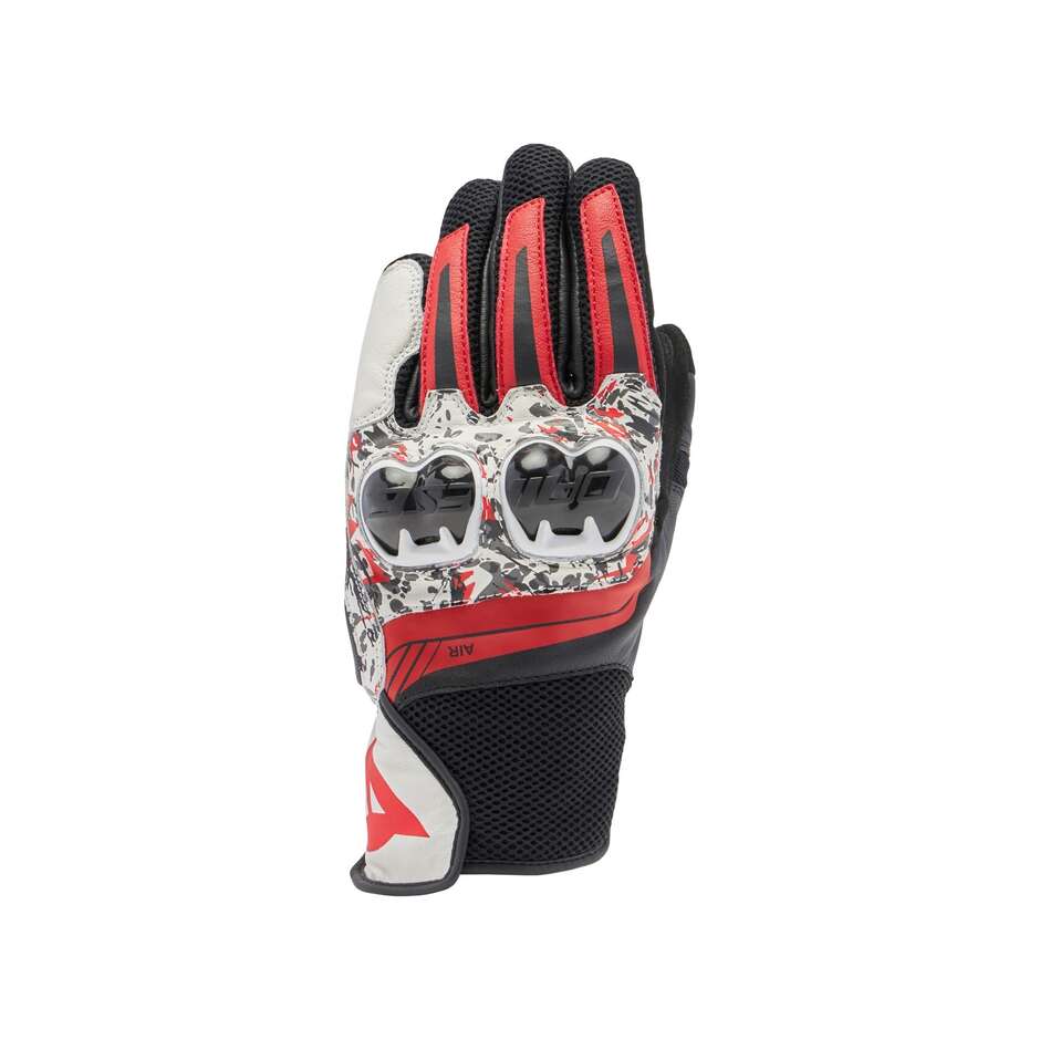 Dainese MIG 3 Motorcycle Gloves Black Red White
