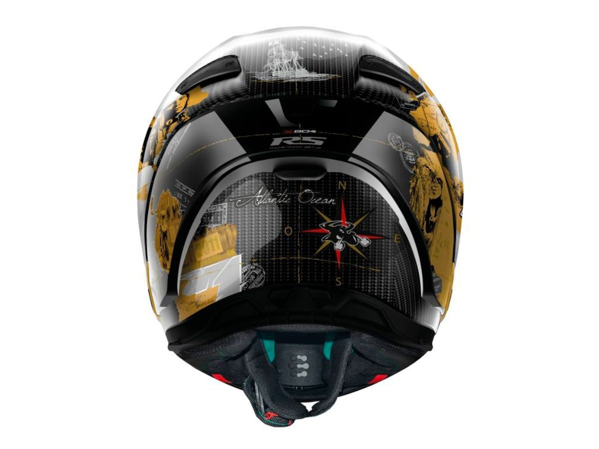 NOLAN FULL FACE HELMET X-804 RS ULTRA CARBON REPLICA C. CHECA