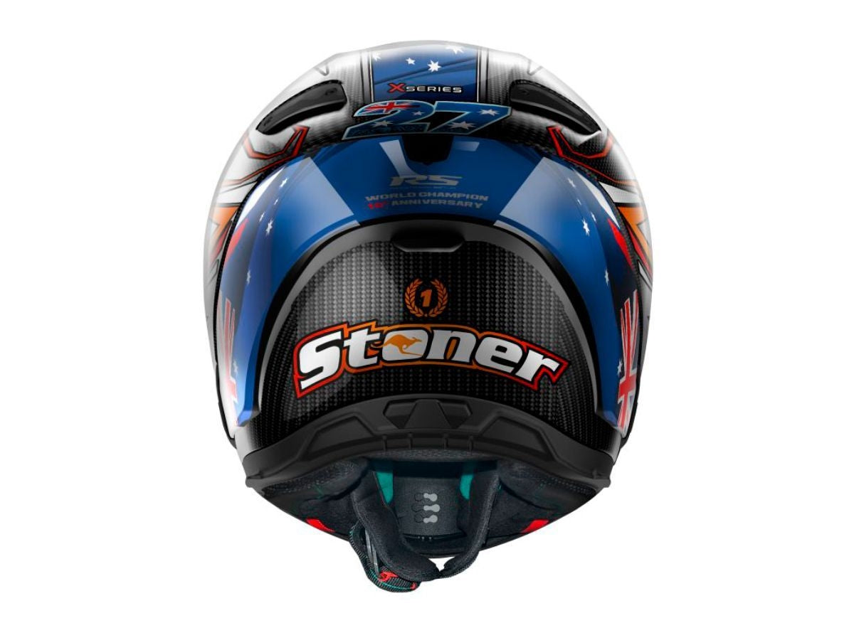 NOLAN FULL FACE HELMET X-804 RS ULTRA CARBON REPLICA STONER ANNIVERSARY
