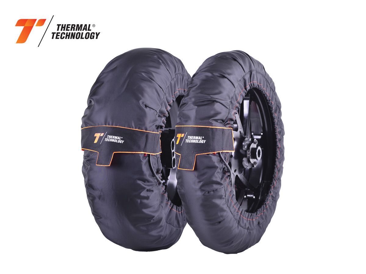 TYRE WARMERS PAIR PERFORMANCE THERMAL TECHNOLOGY SUPERSPORT SIZE L